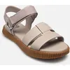 Image de ONA AVE ANKLE STRAP FLAT SANDAL par Sorel Gris 39 Femme