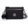 Image de Kipling Sac Bandoulière Riri Zip Glorious Silver Noir Petit Femme 56% Recycled Polyamide, 44% Polyamide