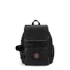 Image de Kipling Sac À Dos City Zip S Glorious Copper Noir Petit Femme 100% Polyamide