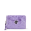 Image de Kipling Pochette Fancy Soft Fur Lilac Mauve Grand Femme 100% Polyester