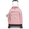 Image de Kipling Back to School New Zea 2 roues Sac à dos à roulettes 50 cm Compartiment pour ordinateur portable, Valise, Rose