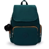Image de Kipling Sac À Dos City Zip S Eager Green Vert Petit Femme 100% Polyamide