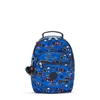 Image de Kipling Sac À Dos Seoul S New Scate Prt S Bleu Petit Femme 62% Polyester, 38% Recycled Polyester