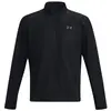 Image de Veste de sport zippée à col montant Under Armour Série Protection Solaire Homme Vestes Noir 1376797-001 L