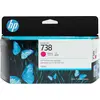 Image de HP, Cartouche d'impression, 738 130-ml Magenta DesignJet Ink Cartridge (M)