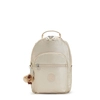 Image de Kipling Sac À Dos Seoul S Starry Gold Metallic Doré Petit Femme 100% Polyamide