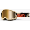 Image de 100% Strata 2 Kombat Lunettes de motocross, noir-gris-vert-brun pour Hommes