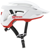 Image de 100% Altis Casque de vélo, blanc-rouge pour Hommes