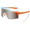 Image de 100%, Unisexe, Lunettes de sport, Brille Speedcraft SL Soft Tact (Multicolore, Anthracite, Hyper Silver Mirror, Miroir argenté HiPer), Multicolore, Orange, Bleu