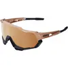 Image de 100%, Unisexe, Lunettes de sport, Brille Speetrap Matte (Cuivre chromé mat, Matte copper Ch/black, Orange noir, Orange), Cuivre