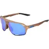 Image de 100%, Unisexe, Lunettes de sport, Norvik (Cuivre, Cuivre chromé mat, Cuivre rose, Bleu, blue ML), Cuivre, Bleu