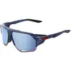 Image de 100%, Unisexe, Lunettes de sport, Norvik (Noir holographique, Bleu, Bleu glacier), Bleu