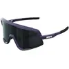 Image de 100%, Unisexe, Lunettes de sport, Brille Glendale (Soft Tact Deep Purple, Noir), Multicolore, Violet, Noir