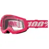 Image de 100%, Unisexe, Lunettes de sport, STRATA 2 Goggle Pink - Clear Lens (Pink, Clear), Pink