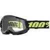Image de 100%, Unisexe, Lunettes de sport, STRATA 2 Goggle Solar Eclipse - Clear Lens, Jaune