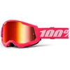 Image de 100% Strata 2 Essential Chrome Lunettes de motocross, blanc-rose pour Hommes