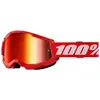 Image de 100percent Lunettes Strata 2 Mirror Red Lens/CAT3