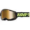 Image de 100percent Lunettes Strata 2 Mirror True Gold Lens/CAT3