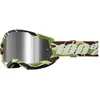 Image de 100%, Femmes, Lunettes de sport, STRATA 2 Goggle War Camo - Mirror Silver Lens (Camouflage, Miroir Argent), Argent, Multicolore