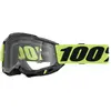 Image de 100%, Hommes, Lunettes de sport, ACCURI 2 Goggle Neon Yellow - Clear Lens (Jaune-noir, Lentille claire), Noir