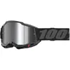 Image de 100%, Unisexe, Lunettes de sport, Accuri 2 (Noir, Argent), Noir