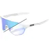 Image de 100%, Unisexe, Lunettes de sport, S2 LE - Bastille (Blanc, Bleu), Bleu, Blanc