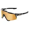 Image de 100percent Lunettes De Soleil Speedcraft Money Mike 3 HiPER 24K Gold Mirror Lens/CAT3