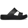 Image de Crocs, Femmes, Sandales, W's Getaway Platform H-Strap, Noir, (42, 42 2/3, 42.5, 43)