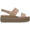 Image de Crocs, Femmes, Sandales, Brooklyn Low Wedge, Marron, (41, 41 1/3, 41.5, 42)