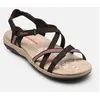Image de Sandales et nu-pieds Skechers Reggae Slim - Sun Array pour Femme Marron 41