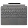 Image de Microsoft Clavier Surface Pro avec stylet fin pour les entreprises (FR, Docking), Clavier, Gris