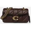 Image de Quilted Tabby Shoulder Bag 20 with Chain par Coach Marron T.U Sacs