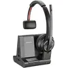 Image de HP Poly Savi 8210 (Sans fil, USB-A), Casque micro de bureau, Noir