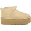 Image de Ugg, Femmes, Bottes, Plateau Classic Ultra Mini, Beige, Marron, (40)
