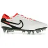 Image de Nike, Hommes, Chaussures de football, Chaussure de football Tiempo Legend 10 Elite SG-Pro AC pour Homme (40.5), Blanc, Rouge