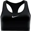 Image de Nike, Soutien-gorge de sport, Dri-Fit Swoosh Women "S Me Black/White L (L), Noir
