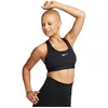 Image de Nike, Soutien-gorge de sport, Dri-Fit Swoosh Women "S Me Black/White XL (XL), Noir