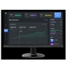 Image de Lenovo C24-40 - Écran LED - 24" (23.8" visualisable) - 1920 x 1080 Full HD (1080p) @ 75 Hz - VA - 250 cd/m² - 3000:1 - 4 ms - HDMI, VGA - noir corbeau