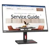 Image de Ecran Lenovo ThinkVision S24i-30 LED display 60,5 cm (23.8") 1920 x 1080 pixels Full HD Noir