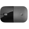 Image de HP Z3700 - Souris - optique - 3 boutons - sans fil - 2.4 GHz, Bluetooth 5.0 - récepteur sans fil USB - double argent