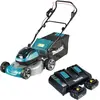 Image de Makita, Tondeuse à gazon, DLM466PT2 Akku-Rasenmäher 2x18V (Fonctionnement sur batterie)