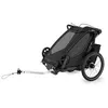 Image de THULE - Chariot Sport 1 G3 Active With Kids Black
