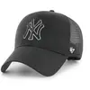 Image de 47 Brand, Hommes, Casquette, Trucker Branson MLB New York Yankees, Noir, (Taille unique)