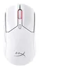 Image de HyperX Pulsefire Haste 2 Mini - Souris - optique - 6 boutons - sans fil, filaire - 2.4 GHz, Bluetooth 5.1 - blanc