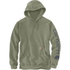 Image de Carhartt Midweight Sleeve Logo 2025 Capuche