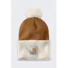 Image de Carhartt, Hommes, Bonnet, Lookout Beanie Braun, Marron