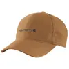 Image de Carhartt, Femmes, Casquette, Braune Canvas-Cap mit aufgestickter Grafik, Marron, (Taille unique)
