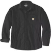 Image de Carhartt Quilted Snap Front Shirt Veste textile, noir, taille XL pour Hommes