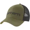Image de Carhartt, Hommes, Casquette, Dunmore Cap Dunkelbronzegrün, Vert, (Taille unique)