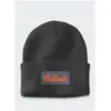 Image de Carhartt, Bonnet, Beanie mit Schriftzug-Patch Schwarz, Noir